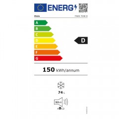 Miele FNUS 7040 D Εντοιχιζόμενος Όρθιος Καταψύκτης 74lt Miele FNUS 7040 D Εντοιχιζόμενος Όρθιος Καταψύκτης 74lt